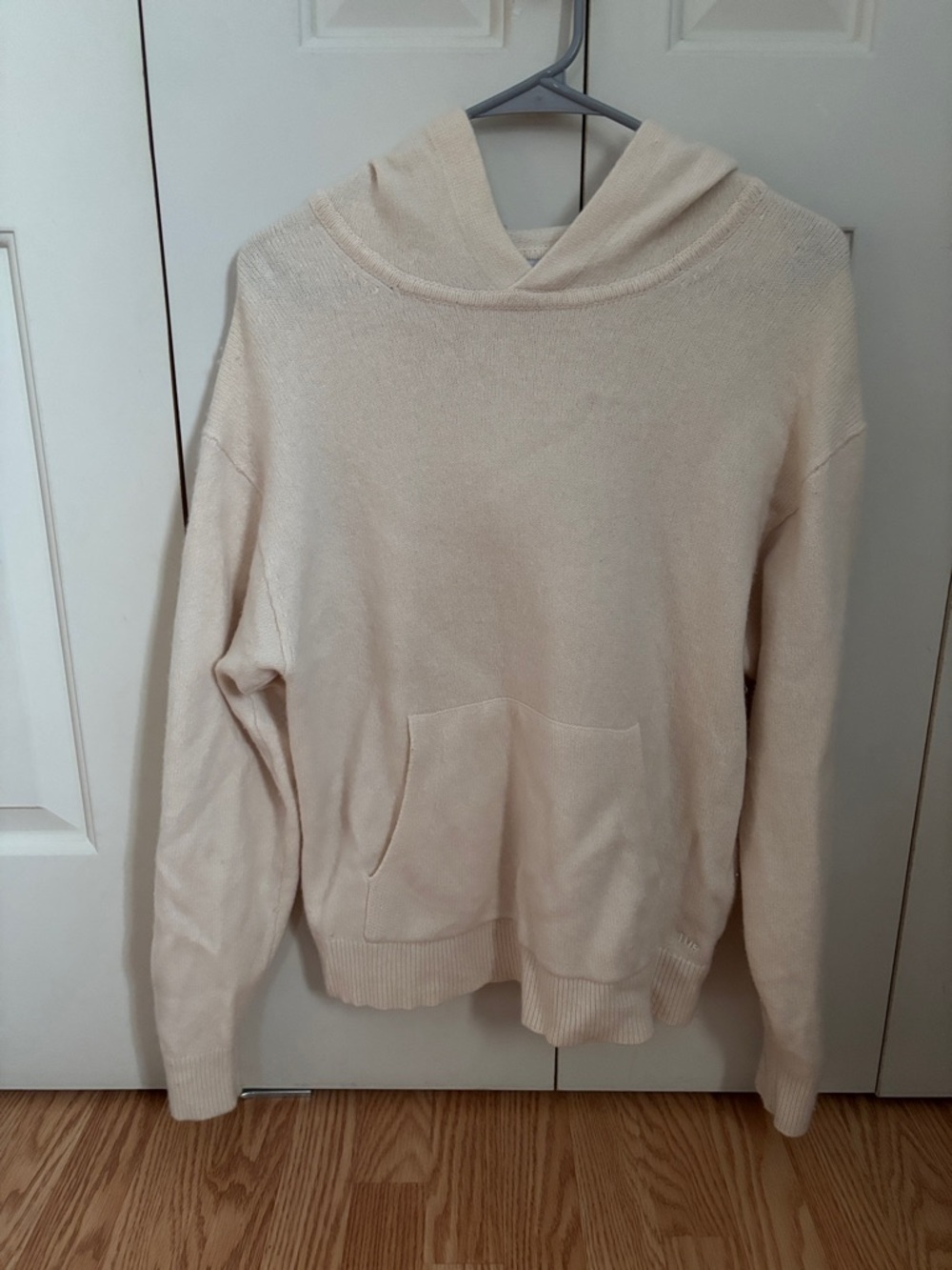 TNA Cream Knit Hoodie